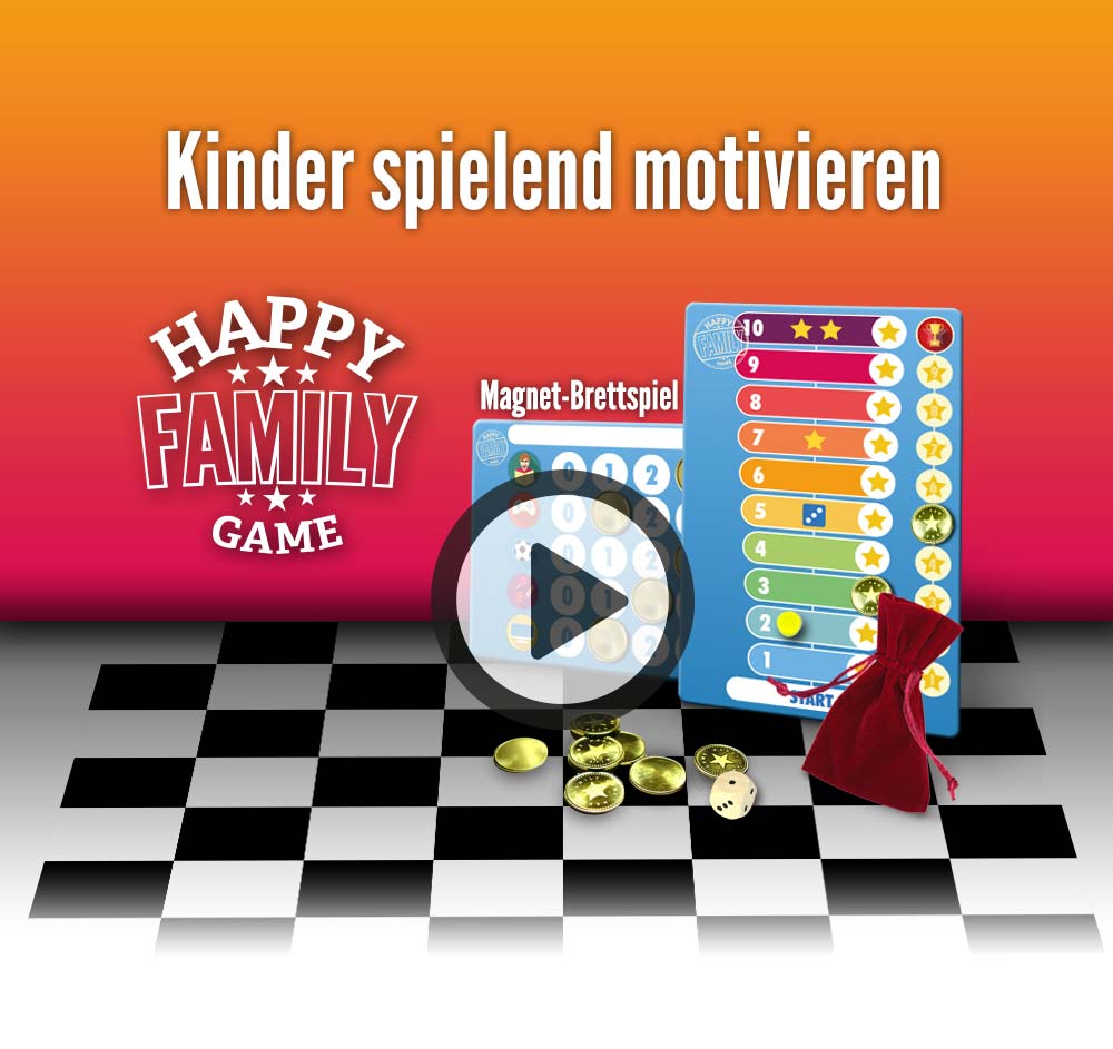 Happy Family Game Video - Kinder spielend motivieren - motivate your kids easily